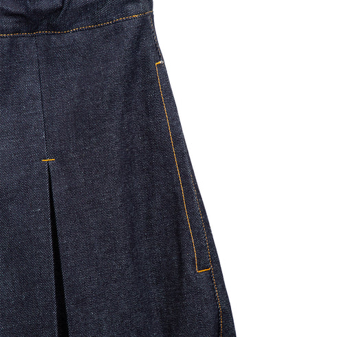 Sage Nation - Box Pleat Trouser Denim